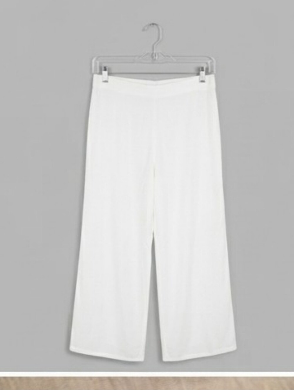 Fashion Nove White Wideleg Pants